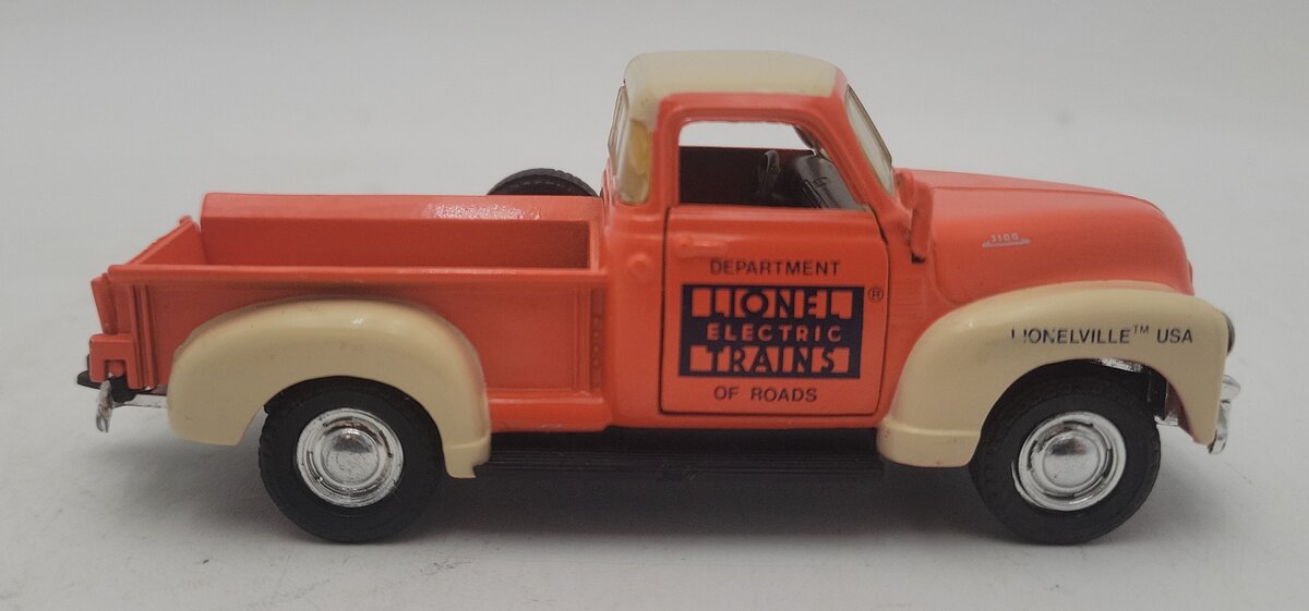 Road Champs C3100 1:43 Diecast 1995 Eastwood Lionelville 1953 Chevy Truck EX/Box
