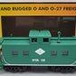 MTH 30-77352 New York & Atlantic Railway Steel Caboose #58 EX/Box
