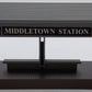 MTH 30-9107 O Gauge Middletown Operating Station Platform w/Gray Roof EX/Box