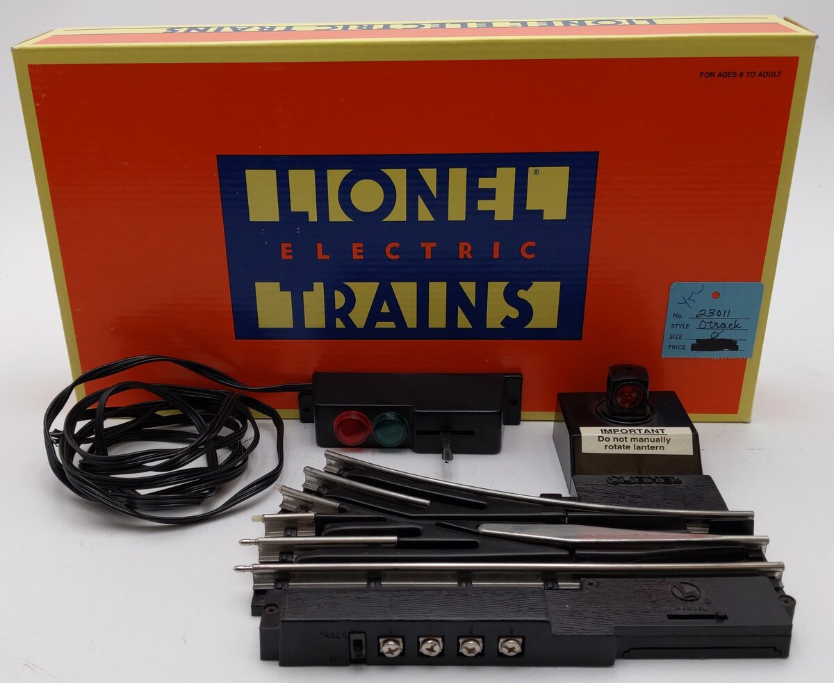 Lionel 6-23011 O O31 Right Hand Remote Control Switch Turnout LN/Box