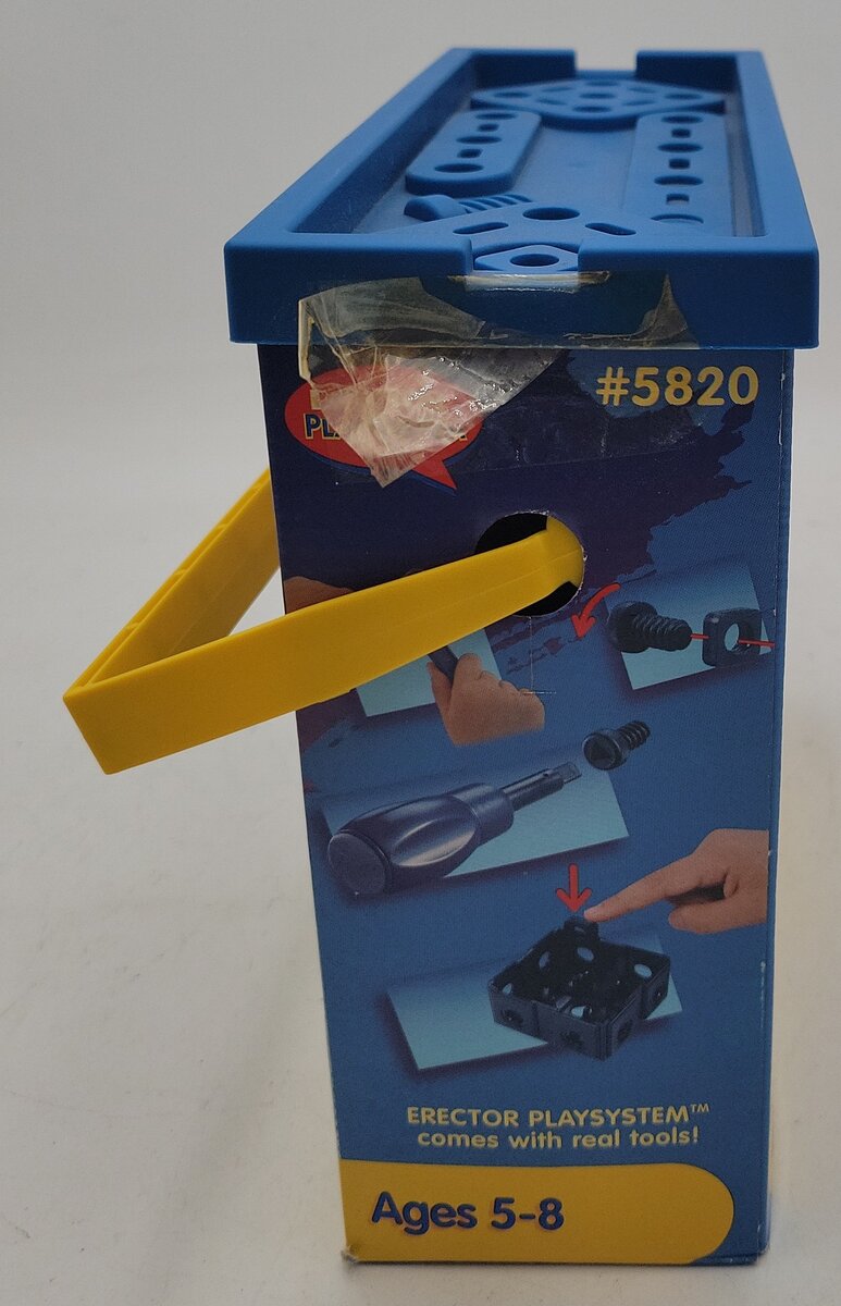 Erector 5820 Police Car Play System Set LN/Box