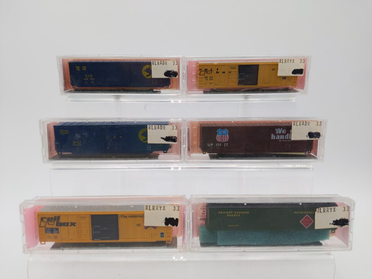 Roadhouse N Scale Assorted Freight Car Kits #486210, #51198, #482810, #553007[6] EX/Box