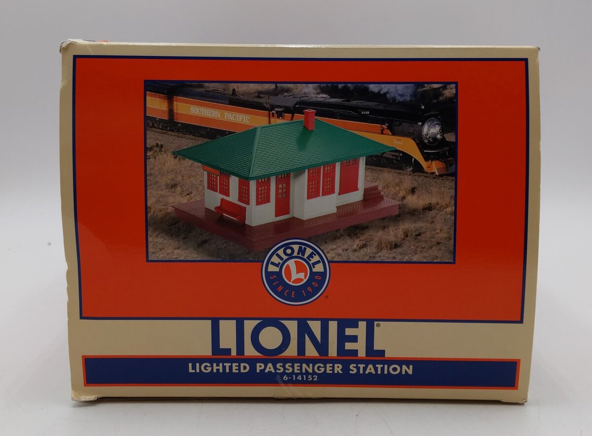 Lionel 6-14152 Lighted Passenger Station LN/Box