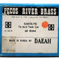 Pecos River Brass N Scale BRASS Santa Fe Tank Car #101108 EX/Box