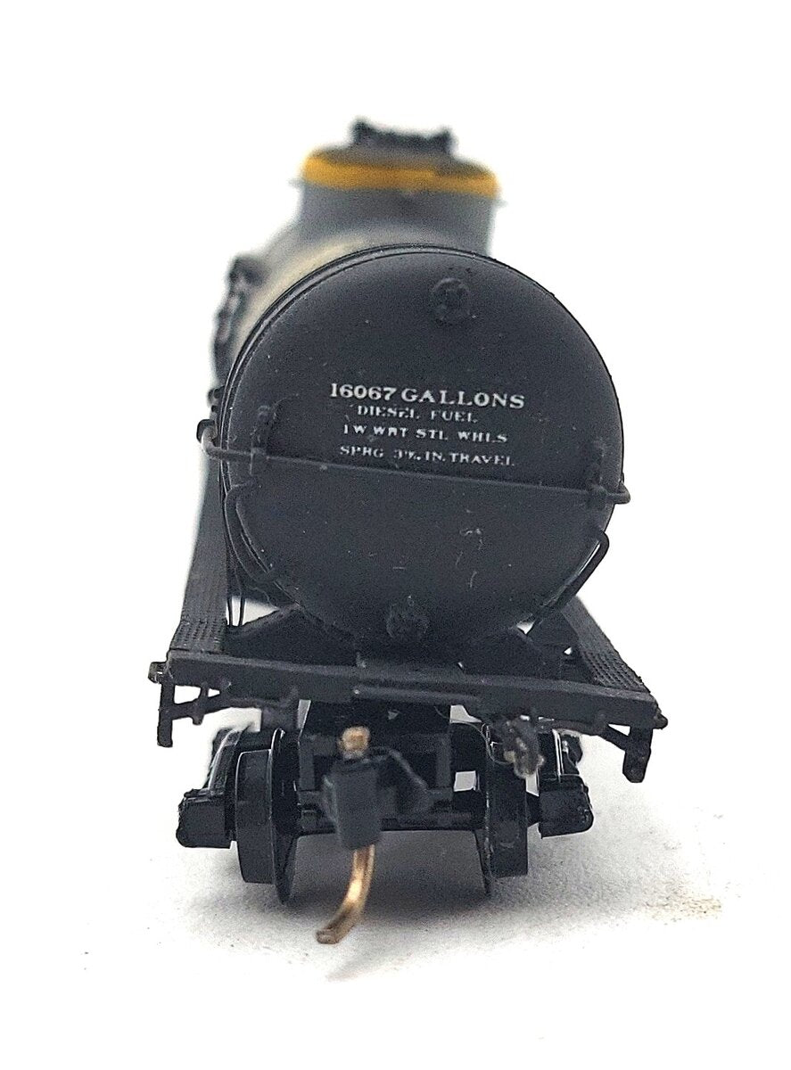 Pecos River Brass N Scale BRASS Santa Fe Tank Car #101108 EX/Box