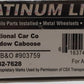 Walthers 932-7628 HO Scale Chessie/B&O Bay Window Caboose #903759 LN/Box
