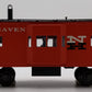 K-Line K612-1791 New Haven Bay Window Caboose EX/Box
