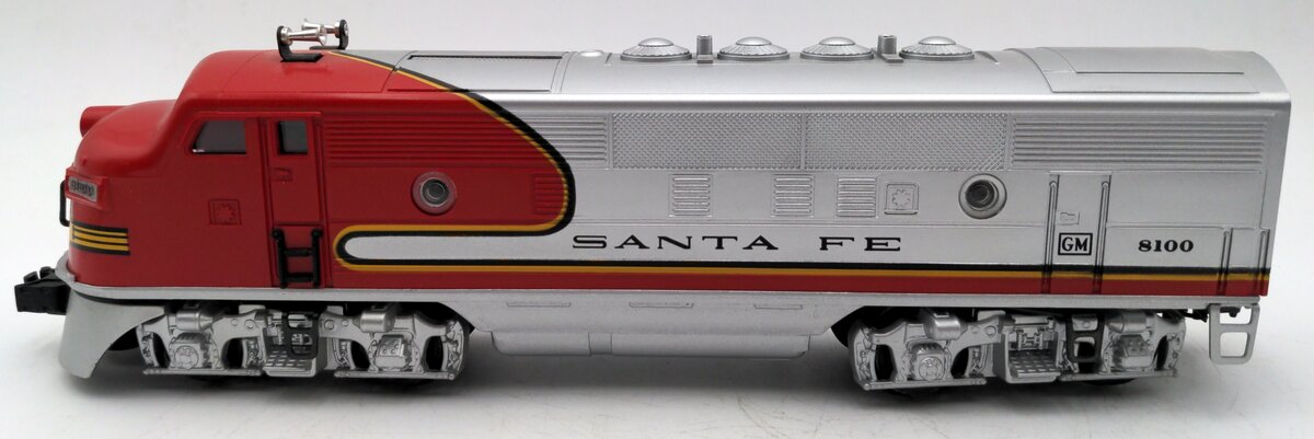 Lionel 6-11711 O Gauge Santa Fe F-3 A Powered Diesel Locomotive #8100 EX