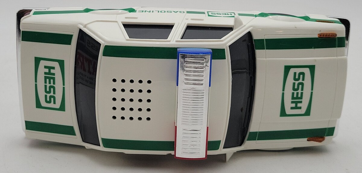 Hess 1993 White Patrol Car "Gasoline" Batteries Not Included EX/Box
