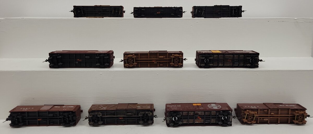 Accurail & Other HO Scale Assorted Boxcars #26091, #5286, #522368, #68299 [10] VG
