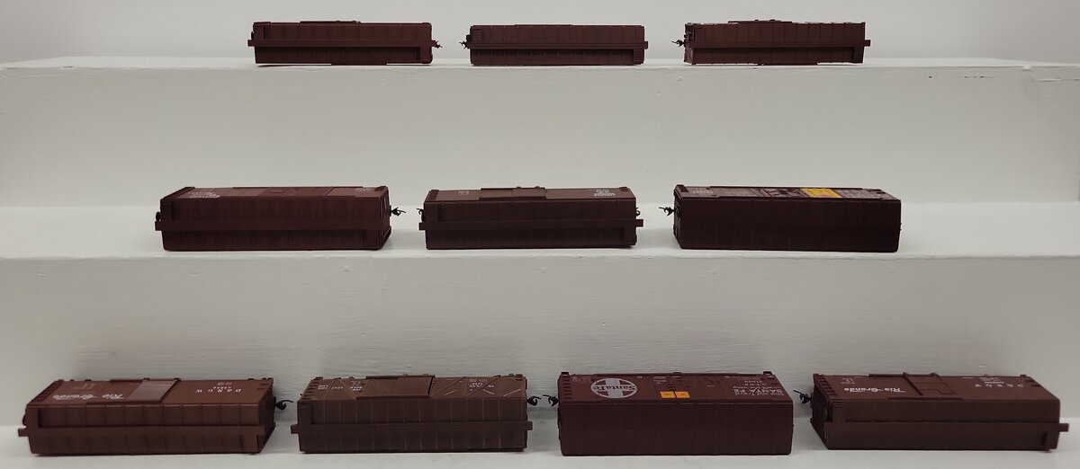 Accurail & Other HO Scale Assorted Boxcars #26091, #5286, #522368, #68299 [10] VG