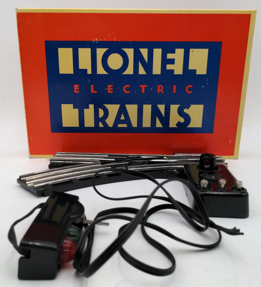 Lionel 6-5133 O Left Hand Remote Control Switch Turnout VG/Box