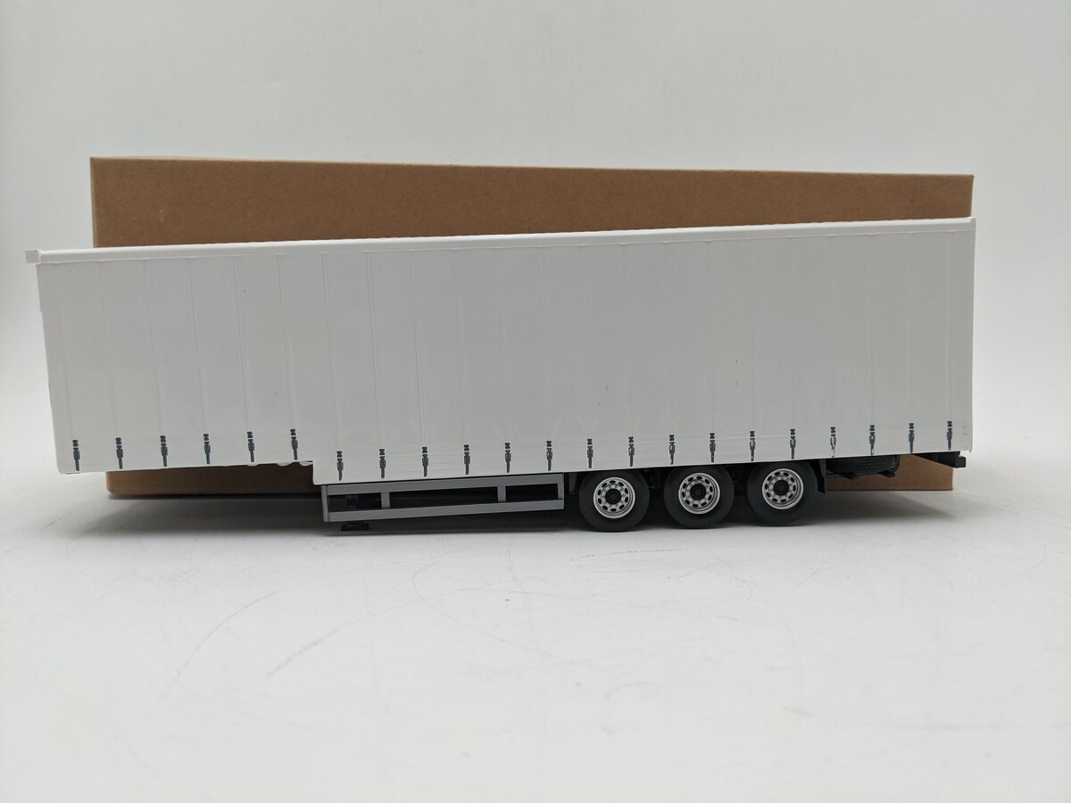Oxford Diecast CR049 1:50 Scale Cararama Stepped Curtain Side Trailer VG/Box