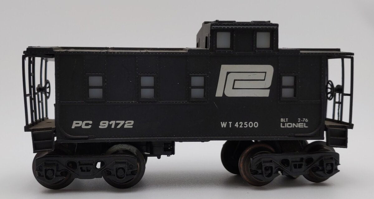 Lionel 6-9172 O Gauge Penn Central Lighted Caboose #9172 VG/Box