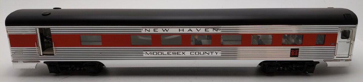 K-Line K4649-30200 O NH "Middlesex County" 18" Aluminum Baggage Lounge Car EX/Box