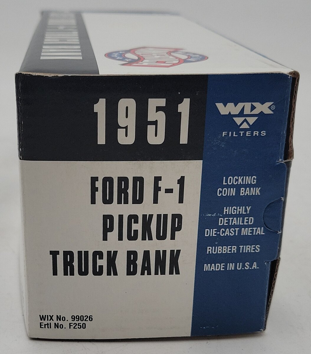 Ertl F250 1:24 Scale WIX 1951 Ford Pickup Truck LN/Box