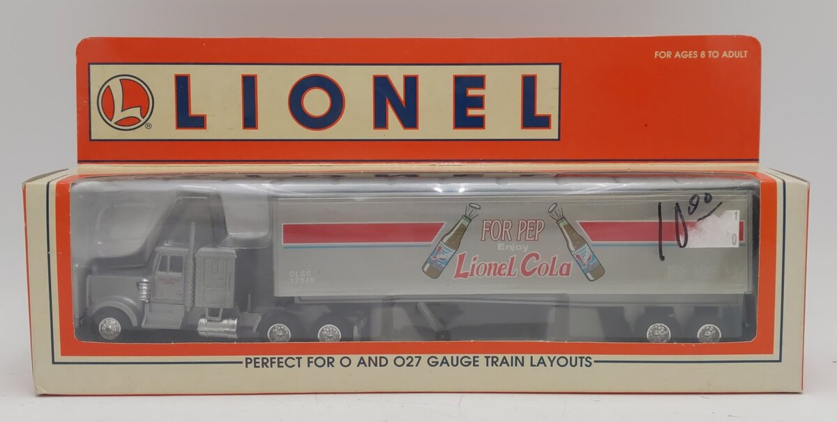 Lionel 6-29271 O Gauge Lionel Cola Tractor Trailer LN/Box