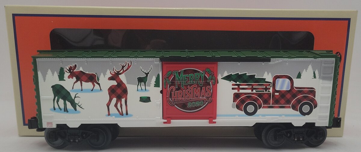 Lionel 2028200 O Gauge 2020 Christmas Boxcar LN/Box