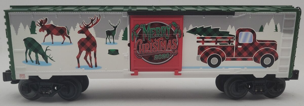 Lionel 2028200 O Gauge 2020 Christmas Boxcar LN/Box