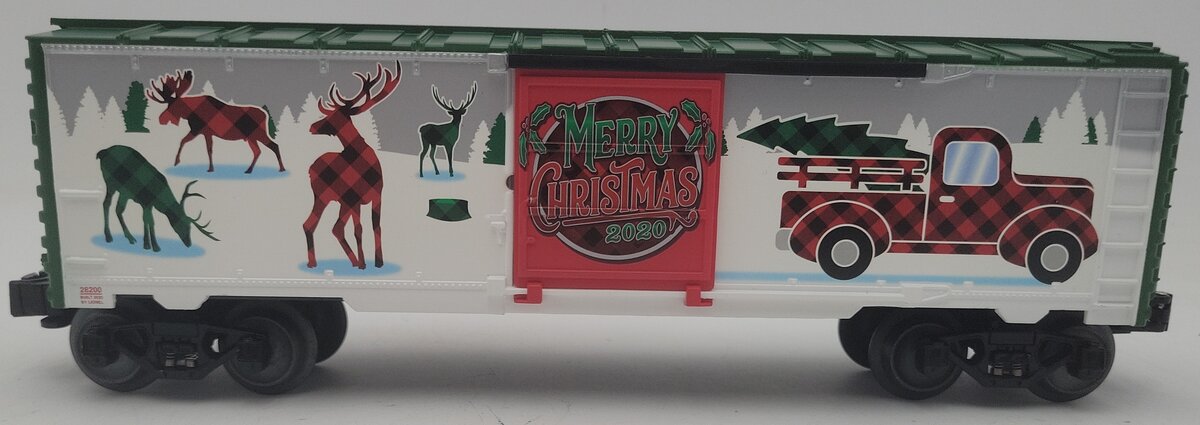 Lionel 2028200 O Gauge 2020 Christmas Boxcar LN/Box