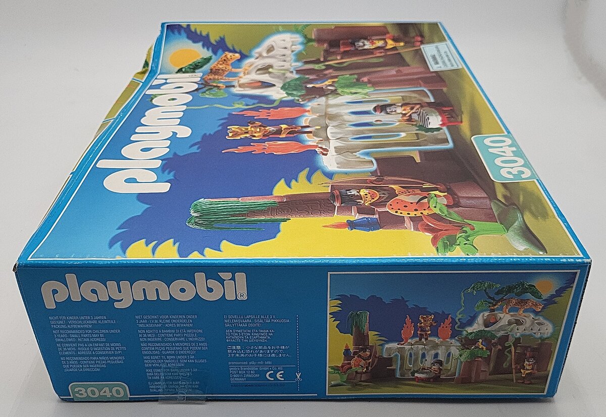 Playmobil 3040 Dinosaur Dungeon EX/Box