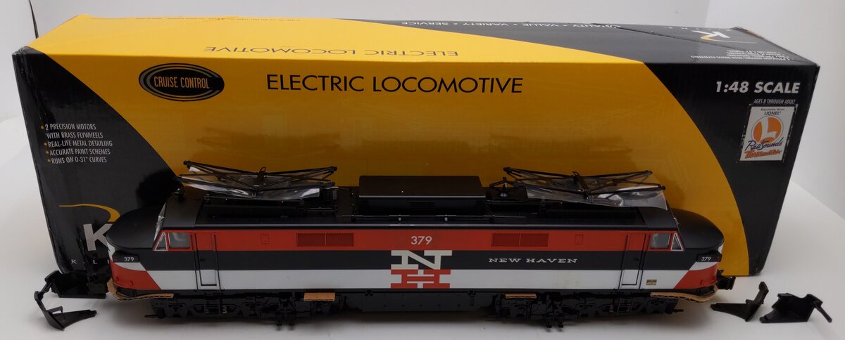 K-Line K2749-0379CC O Gauge New Haven EP-5 Electric Locomotive #379 VG/Box