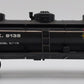 Lionel 6-9138 O Gauge Sunoco Triple Dome Black Tank Car EX/Box
