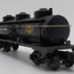 Lionel 6-9138 O Gauge Sunoco Triple Dome Black Tank Car EX/Box