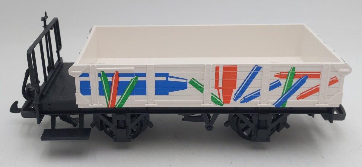 LGB Toy Train System 94805 G Scale Gondola w/ Crayons LN/Box