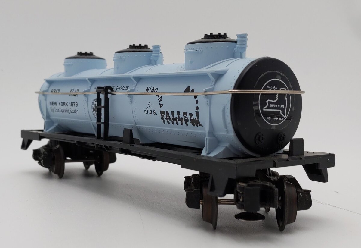 Lionel 6-9347 O Gauge TTOS 1979 Niagara Falls Triple Dome Tank Car LN/Box