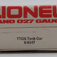 Lionel 6-9347 O Gauge TTOS 1979 Niagara Falls Triple Dome Tank Car LN/Box