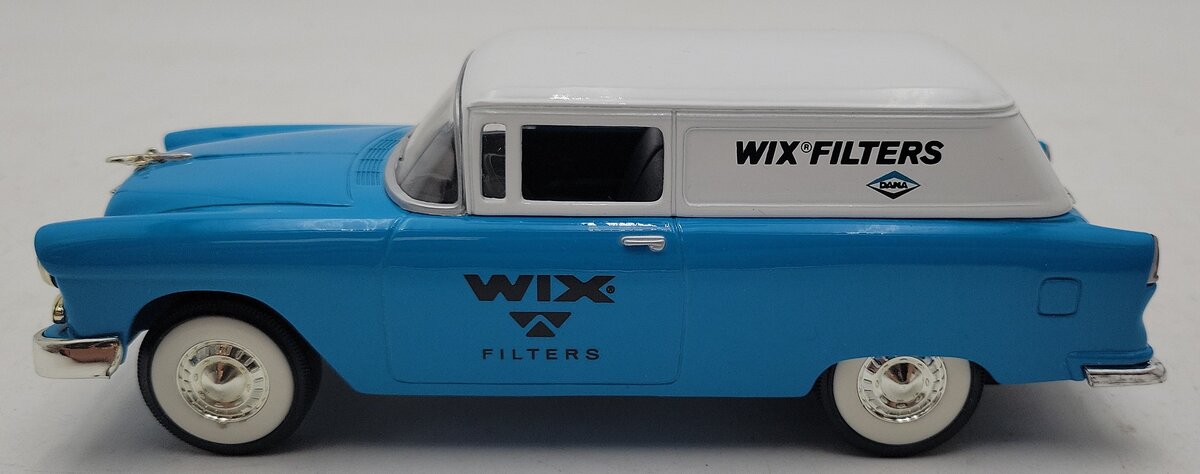 Ertl 1:25 1955 Blue Chevy Sedan Delivery Coin Bank LN/Box