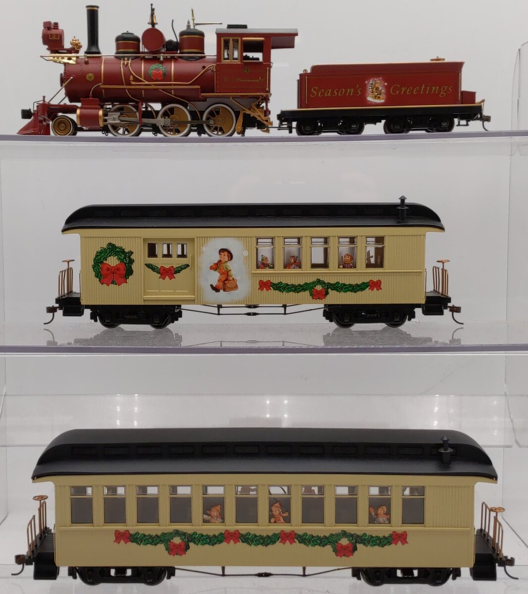 Hawthorne Village On30 M.I. Hummel Steam Passenger Set EX