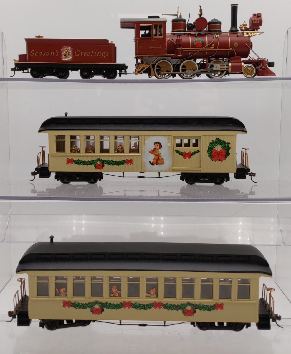 Hawthorne Village On30 M.I. Hummel Steam Passenger Set EX