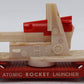 Marx Vintage HO Scale Atomic Rocket Launcher Flat Car #X-1960 VG