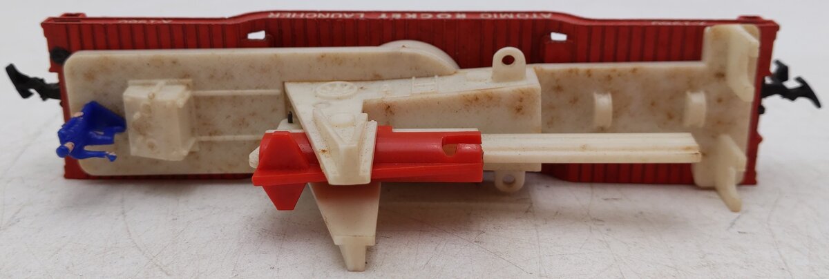 Marx Vintage HO Scale Atomic Rocket Launcher Flat Car #X-1960 VG