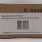 Menards 275-9200 O Scale Army Long Flatcar w/ Army Trucks #8694 MT/Box