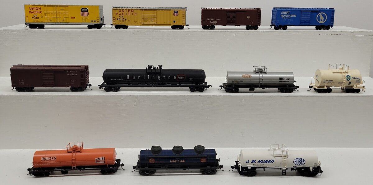 Atlas, Lima & Other HO Scale Assorted Freight Cars: #355212, #461154 [11]