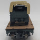 Menards 275-9200 O Scale Army Long Flatcar w/ Army Trucks #8695 EX/Box