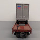 MTH 20-98107 O Gauge Union Pacific Flatcar w/2 Short Trailers #57256 EX/Box