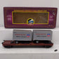 MTH 20-98107 O Gauge Union Pacific Flatcar w/2 Short Trailers #57256 EX/Box