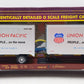 MTH 20-98107 O Gauge Union Pacific Flatcar w/2 Short Trailers #57256 EX/Box