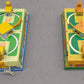 Vintage Tin Wind Up Train Stations; MS279 [2] EX/Box
