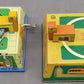 Vintage Tin Wind Up Train Stations; MS279 [2] EX/Box