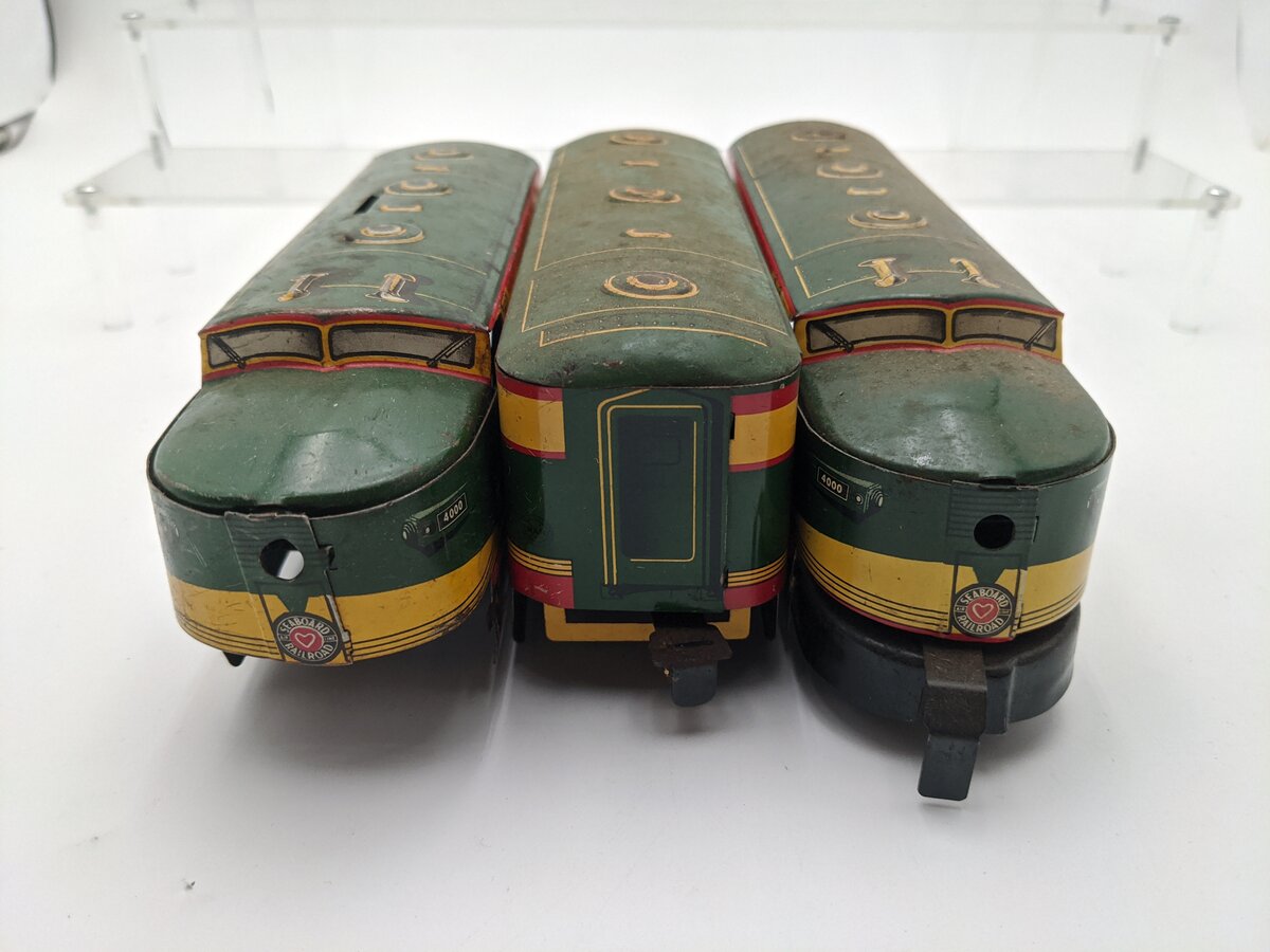 Marx 4000 O Gauge Seaboard ABA Diesel Locomotive Set VG