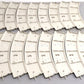 Lionel 6-12015 FasTrack O36 45-Degree Curved Track Sections (16) VG