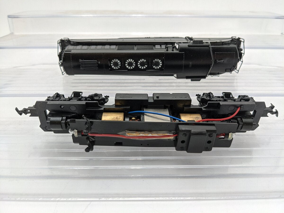 Proto 2000 8698 HO Scale Undecorated Black BL2 Diesel Locomotive EX/Box