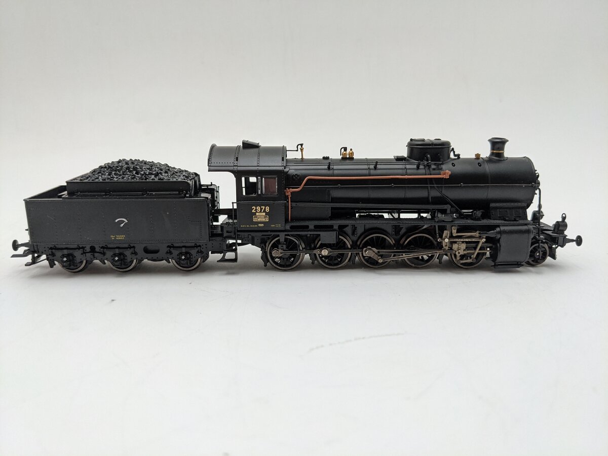 Roco 43335 HO SBB Steam Locomotive & Tender #2578 EX/Box