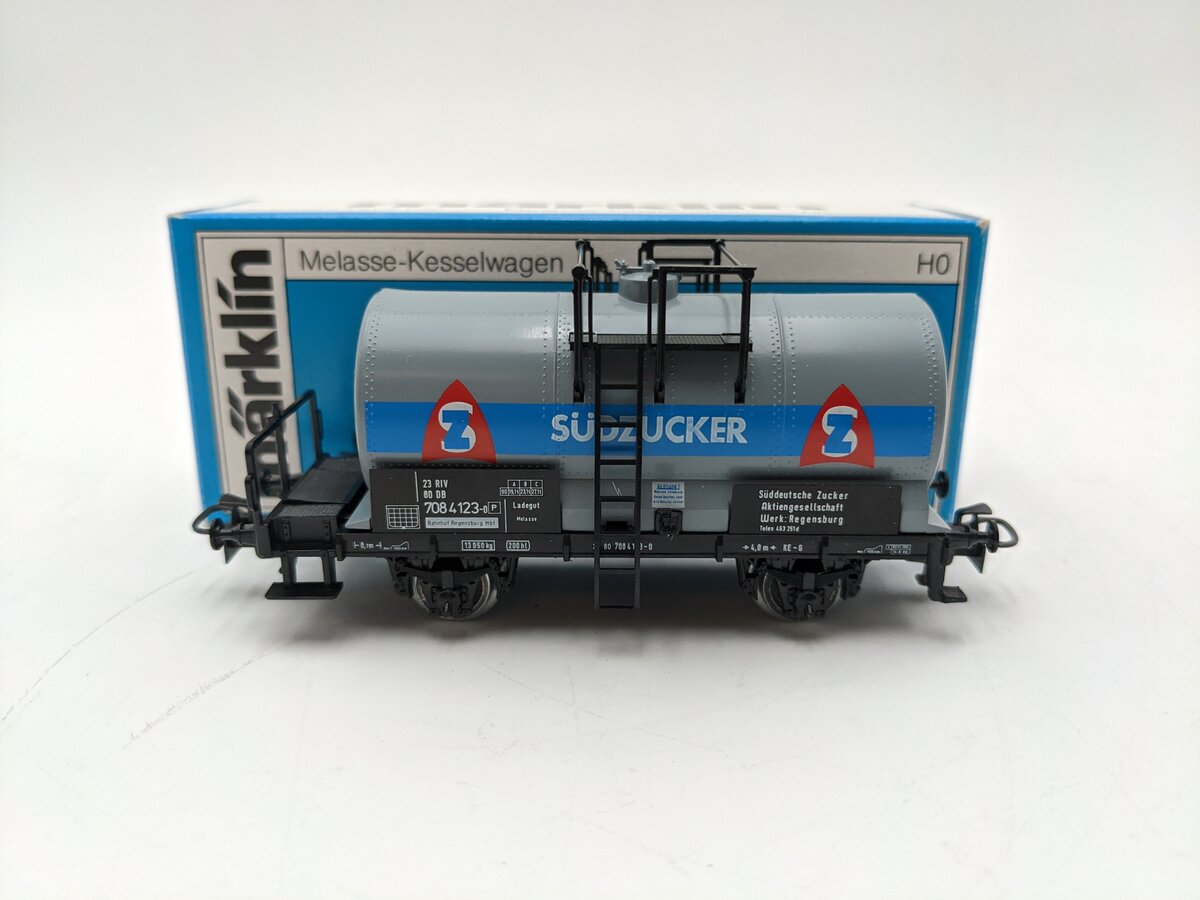 Marklin 4682 HO Scale Sudzucker Tank Car #7084123 VG/Box