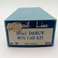 Rail Line 130 HOn3 Scale Denver & Rio Grade Western 3000 Series Box Car Kit EX/Box